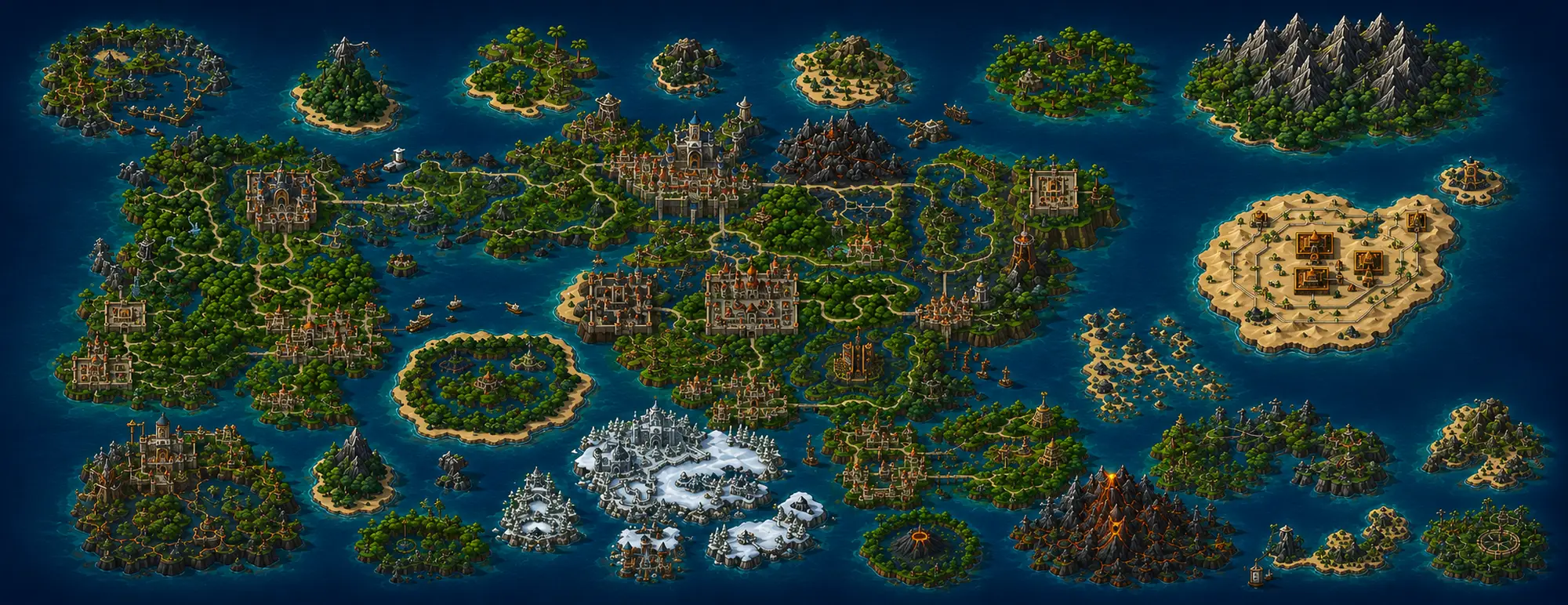 Trecho ampliado do mapa de Kanto, usado como terreno atrás da captura de tela