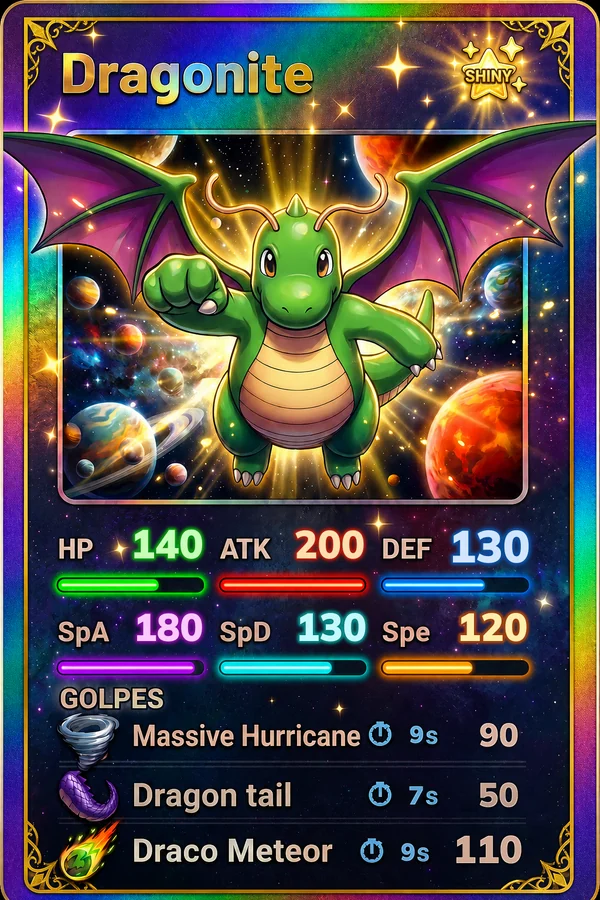 Dragonite shiny